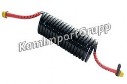 Шланг витой красный М16х1,5 Wabco